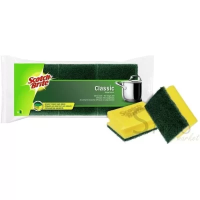 SCOTCH BRITE FINGER-PROTECT SPONGE X3