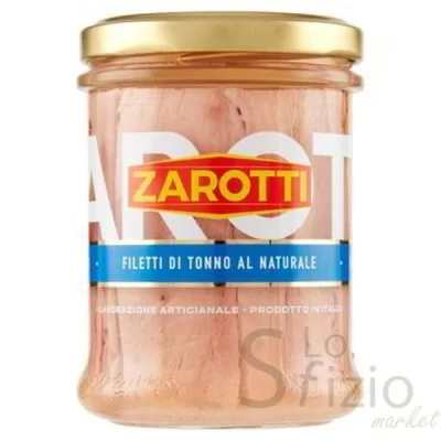 ZAROTTI NATURAL TUNA FILLETS 200GR