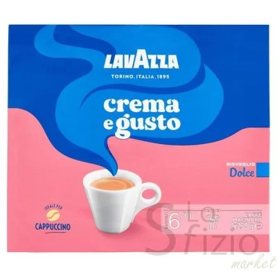 CAFFE LAVAZZA CREMA E GUSTO GUSTO DOLCE 2X250GR - Home, Alimentari, Caffè e Infusi, Caffè e Orzo