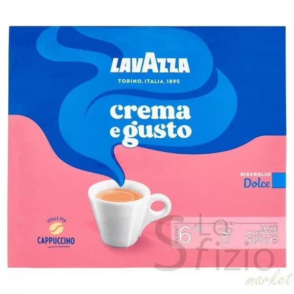 CAFFE LAVAZZA CREMA E GUSTO GUSTO DOLCE 2X250GR