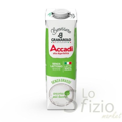 GRANAROLO LATTE ACCADI UHT SCREMATO LT 1 - Home, Freschi, Latte e Latticini,  Latte UHT e Bevande