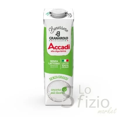 GRANAROLO LATTE ACCADI UHT SCREMATO LT 1 - Home, Freschi, Latte e Latticini,  Latte UHT e Bevande
