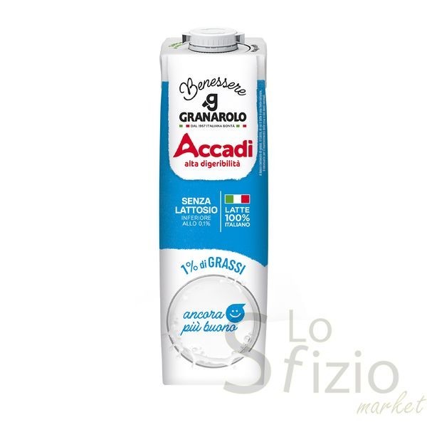 GRANAROLO LATTE ACCADI UHT PARZ SCREMATO LT 1