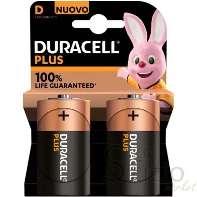 DURACEL PLUS 100 TORCIA D x2PZ - Home, Casa, Elettricità
