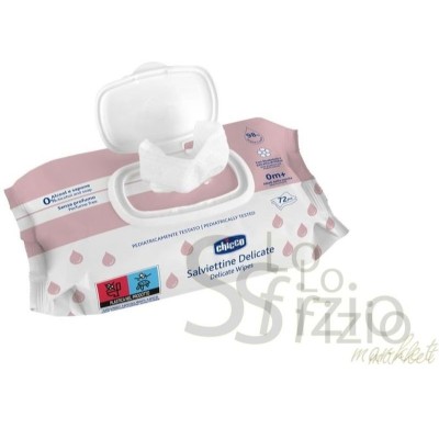 CHICCO SALVEITTINE DELICATE SENZA ODORE X72PZ
