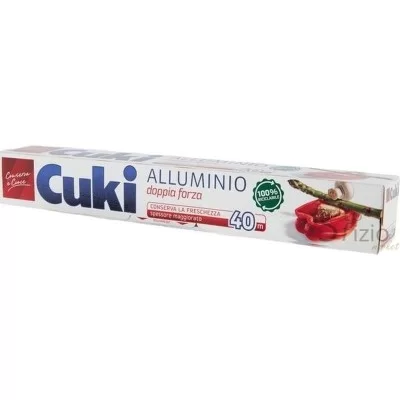 CUKI Double Strength Aluminium Foil 40m