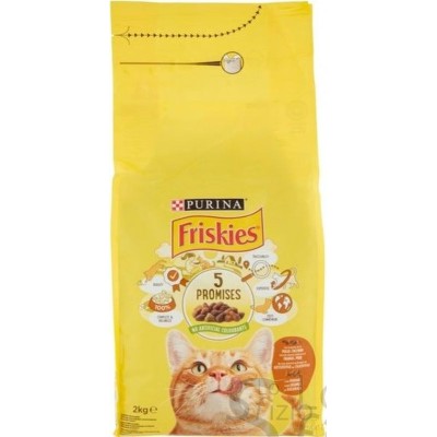FRISKIES GATTO ADULT POLLO/TACCH/AN/OLIVE 2KG