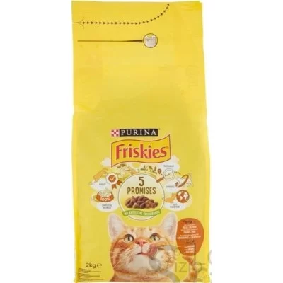 FRISKIES CAT ADULT CHICKEN TURKEY VEGETABLES 2KG