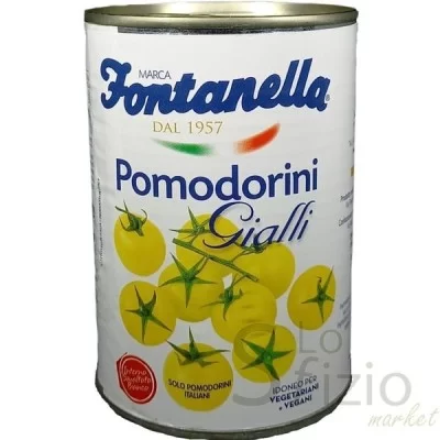 Fontanella Yellow Cherry Tomatoes 400g Tin