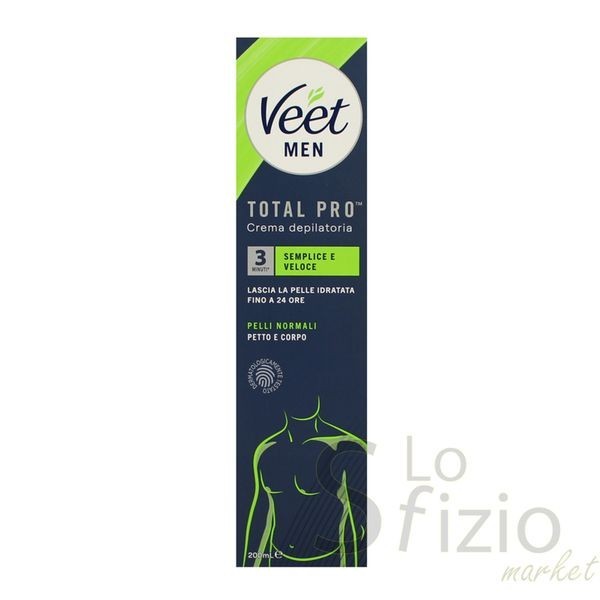 VEET FOR MAN TOTAL PRO CREMA DEPILATORIA NOR 200ML