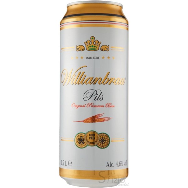WILLIANBRAU BIRRA PILS LATTINA 50CL