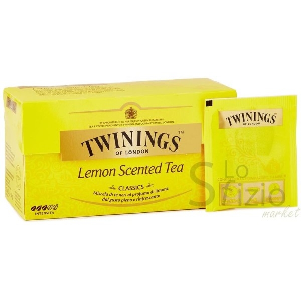 TWININGS LEMON SCENTED TEA 25FIL