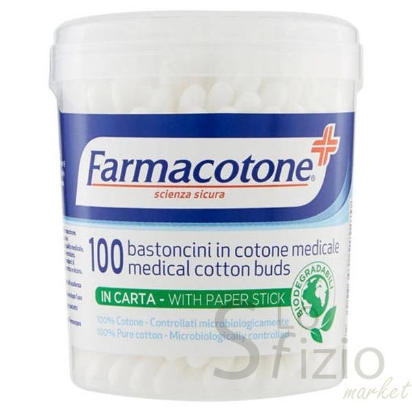 FARMACOTONE BASTONCINI BIODEGRADABILI X100