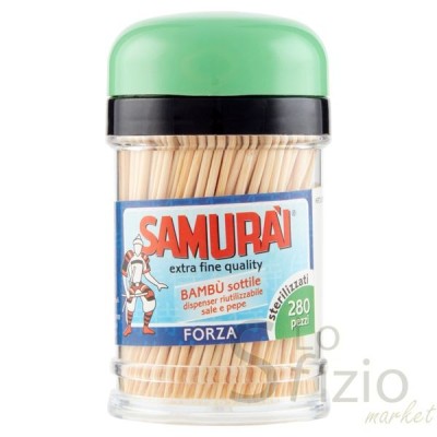 SAMURAI STUZZICADENTI  BAMBUU CONT SALE X280PZ