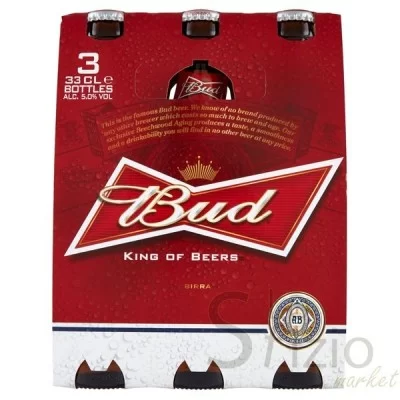 Budweiser Beer 3x33cl