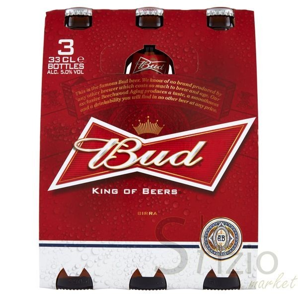 BIRRA BUDWEISEN 3X33CL