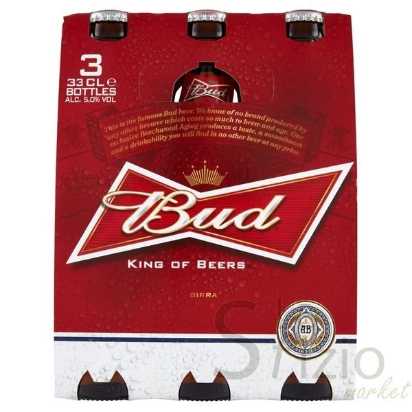 Budweiser Beer 3x33cl