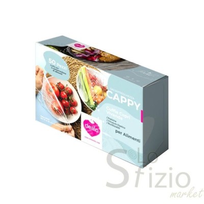 DEALO CUFFIE COPRIALIMENTI DA 10 A 25CM 50PZ