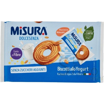 MISURA BISCOTTI DOLCESENZA ALLO YOGURT 400GR