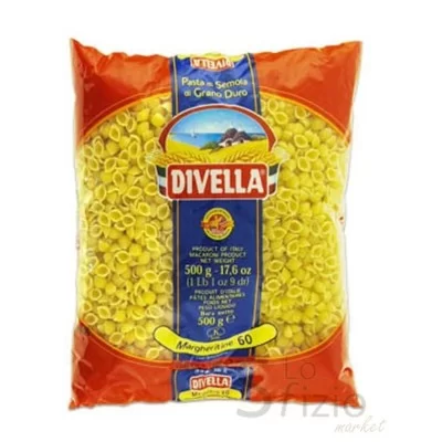 PASTA DIVELLA MARGHERITINE 60 500GR - Home, Alimentari, Pasta, Semola