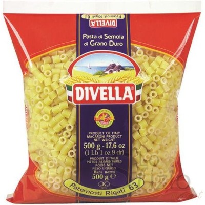 PASTA DIVELLA PATERNOSTI RIGATI 63 500GR