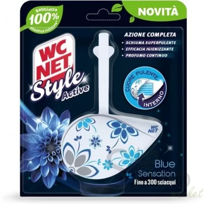 WC NET STYLE TOILET RIM BLOCK