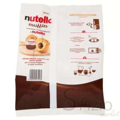 Ferrero Nutella Muffin 4 Pack Frozen 264g