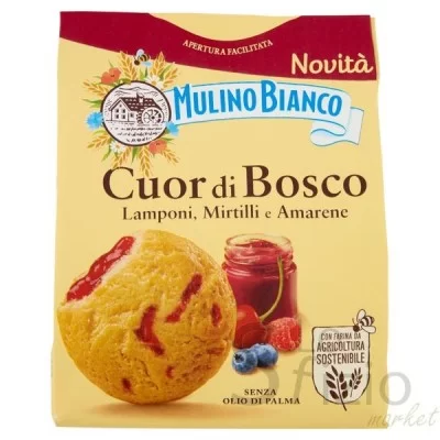 MULINO BIANCO BISCOTTI CUOR DI BOSCO 300GR - Alimentari, Fuori Tutto, Biscotti e Farciti