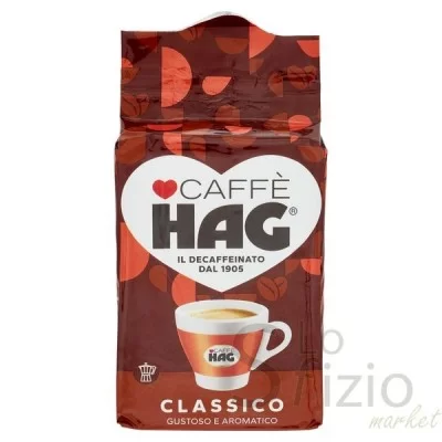 HAG CLASSIC DECAFFEINATED COFFEE 250GR