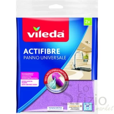 VILEDA PANNO ACTIFIBRE UNIVERSALE X2PZ - Home, Detergenza, Accessori pulizia Casa, HO.RE.CA