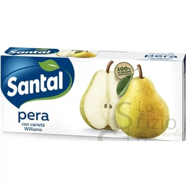 SANTAL SUCCO PERA SENZA ZUCC AGG 3X200ML