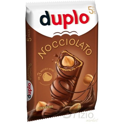 FERRERO DUPLO NOCCIOLATO X5 130GR - Home, Alimentari, Ricorrenze, Natale, Epifania, Cioccolata e Snack dolci