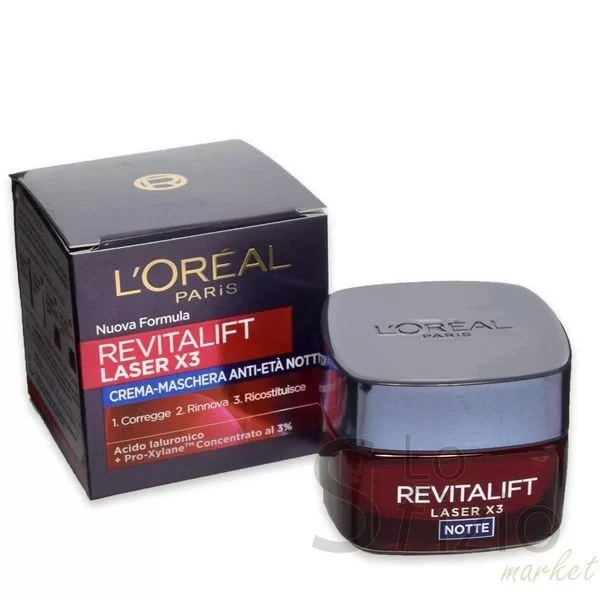 L'OREAL REVITALIFT LASER X3 NOTTE 50ML