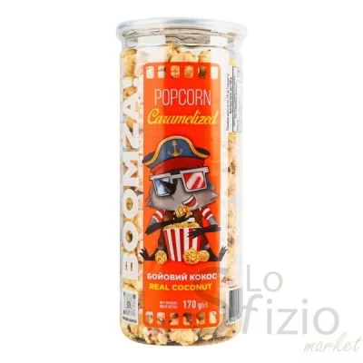 BOOMZA POPCORN COCCO 170GR - Home, Alimentari, Patatine e Snack salati