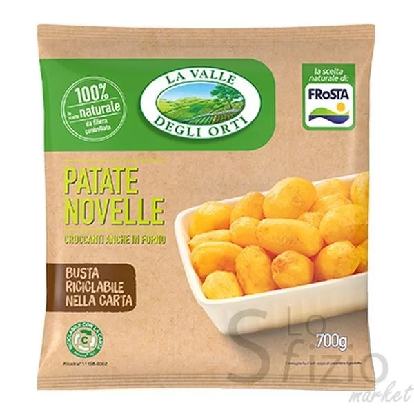 LA VALLE DEGLI ORTI PATATE NOVELLE SURGELATE 700GR