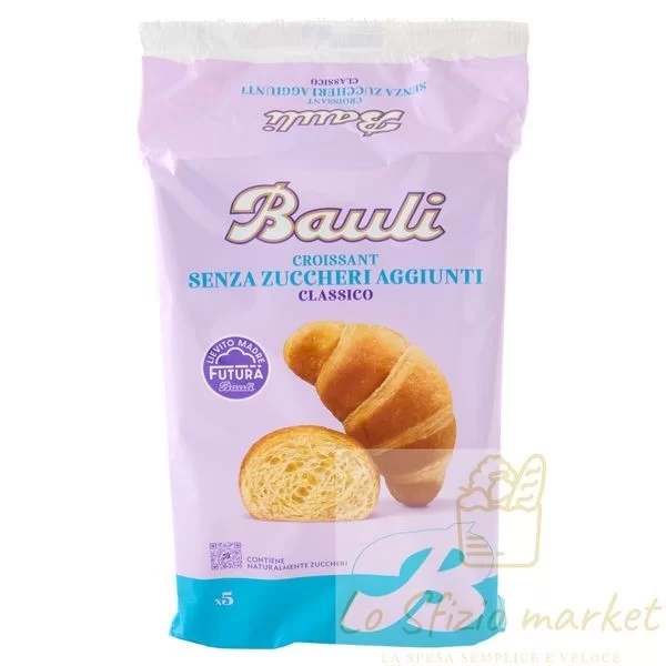 BAULI CROISSANT S/ZUCCHERI AGG x5 200GR