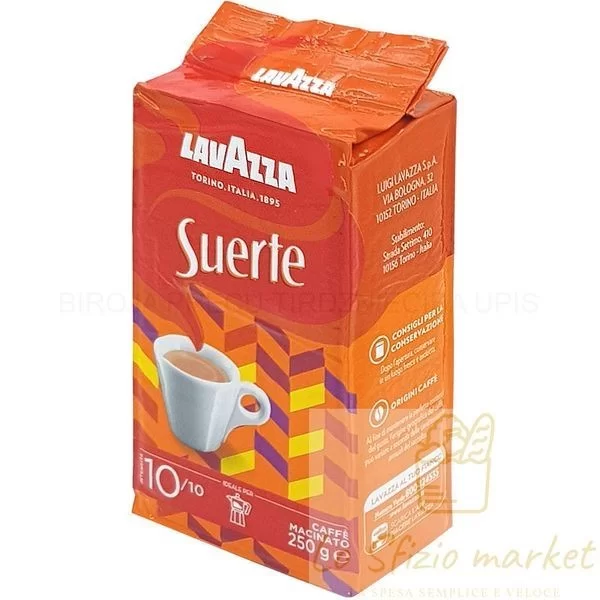 LAVAZZA CAFFE' SUERTE 250GR