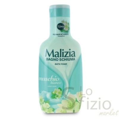 MALIZIA BAGNO SCHIUMA MUSCHIO BIANCO 1LT - Home, Igiene Cura Persona, Igiene Corpo, Bagno e Doccia Schiuma