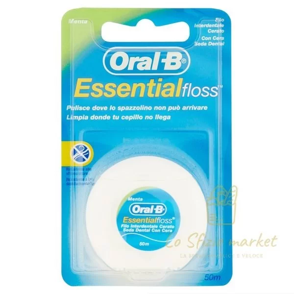 Oral-B Waxed Dental Floss 50 Meters