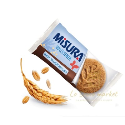 MISURA DOLCESENZA BISCOTTI INTEGRALI S/ZUC 280GR