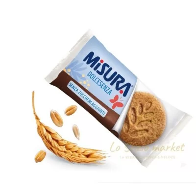 Misura Dolcesenza Wholemeal Biscuits No Added Sugar 280g