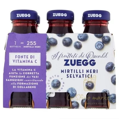 ZUEGG BLUEBERRY JUICE 6X125ML