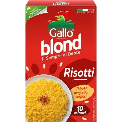 GALLO BLOND RISO RISOTTI 1KG GALLO BLOND RISO RISOTTI 1KG