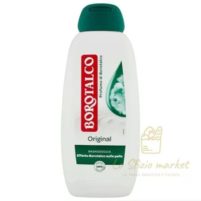 BOROTALCO BAGNODOCCIA ORIGINAL IDRATANTE 450ML - Igiene Cura Persona, Igiene Corpo, Bagno e Doccia Schiuma