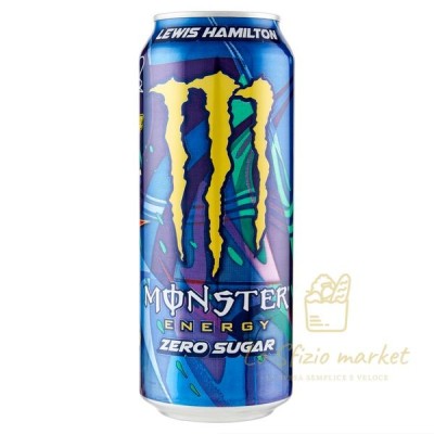MONSTER ENERGY LEWIS HAMILTON 44 ZERO SUGAR 50CL
