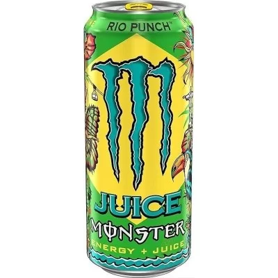MONSTER ENERGY RIO PUNCH 50CL - Acqua Bibite Alcolici, Bibite, Bibite Gassate