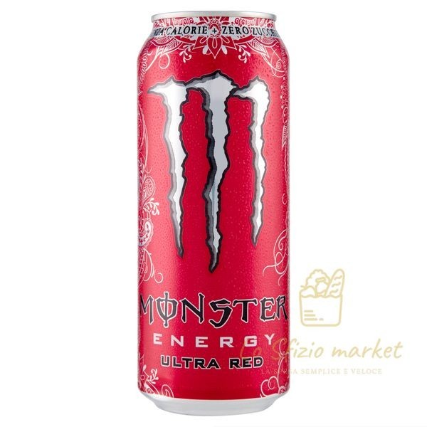 MONSTER ENERGY ULTRA ZERO RED 50CL