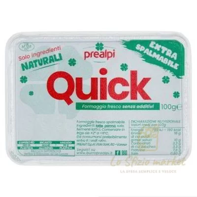 Prealpi Quick Spreadable Butter 100g