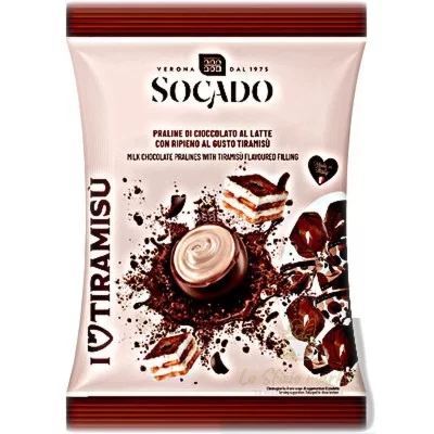 SOCADO PIACERI PRALINE TIRAMISU 105GR - Alimentari, Pasqua, Cioccolata e Snack dolci