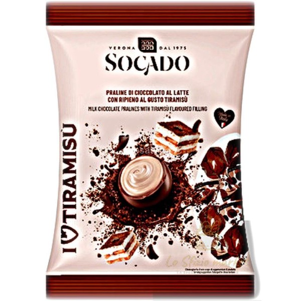 SOCADO PIACERI PRALINE TIRAMISU 105GR